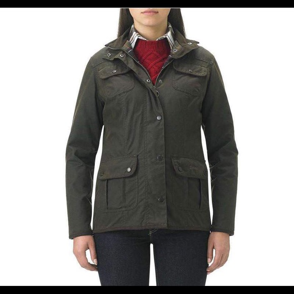 Barbour Women’s Waxed Cotton Utility Jacket - Picture 2 of 15